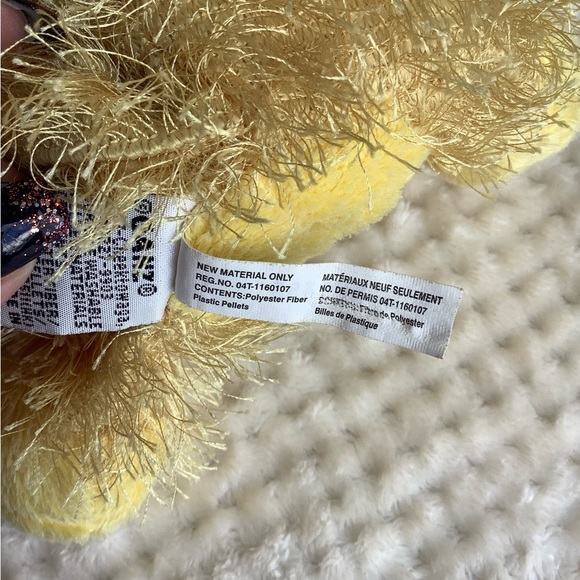 GANZ Webkinz Yellow Lion Plush Toy No code - Picture 9 of 10